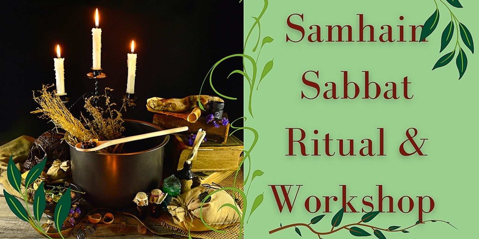Banner image for Samhain Sabbat Ritual and Workshop