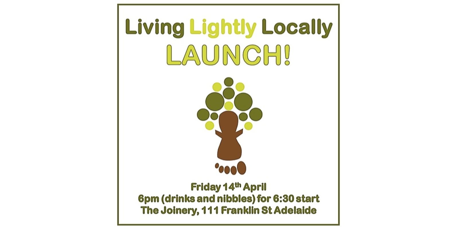 Banner image for Living Lightly Locally Launch