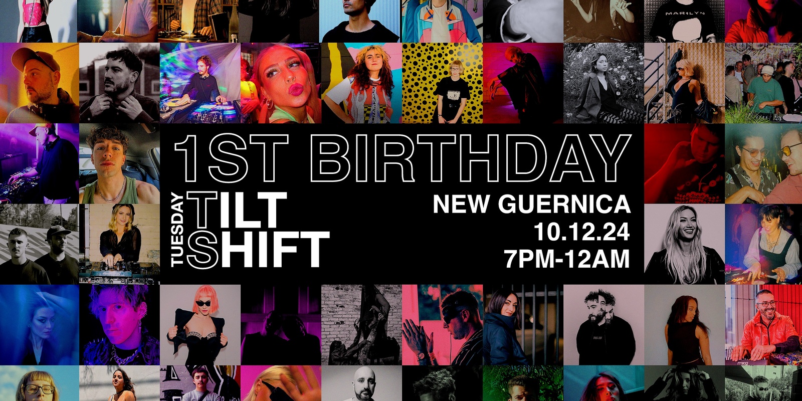 Banner image for TILT SHIFT TUESDAY - First Birthday - RSVP For Free Entry