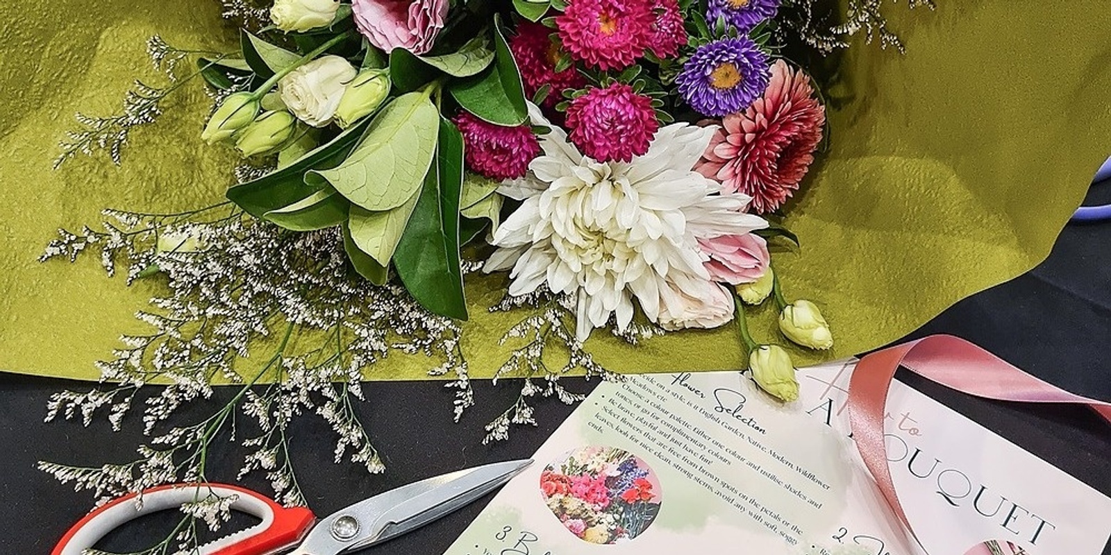Banner image for Flower Bouquet Making Workshop