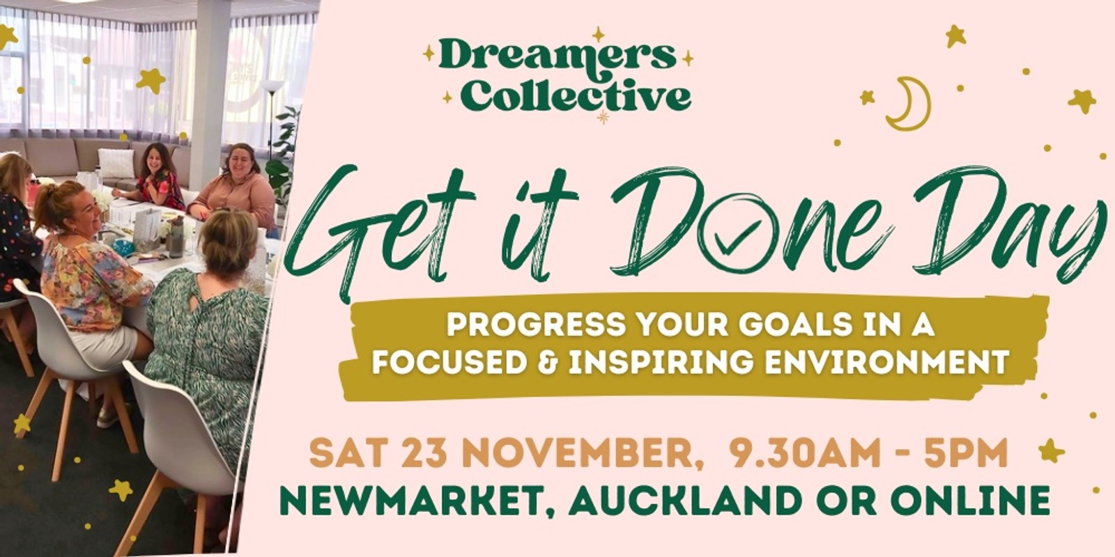 Banner image for Dreamers Collective Get it Done Day