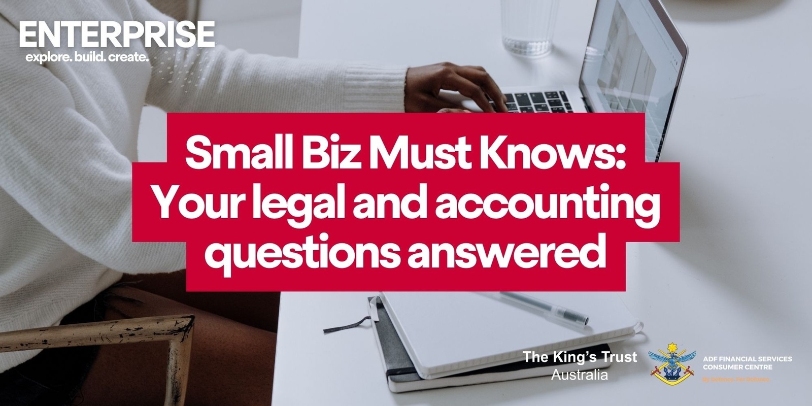 Banner image for Small Biz Must Knows: Your legal and accounting questions answered.