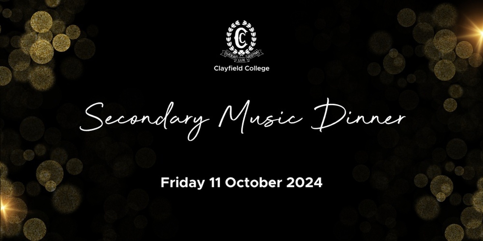 Banner image for Secondary Music Dinner