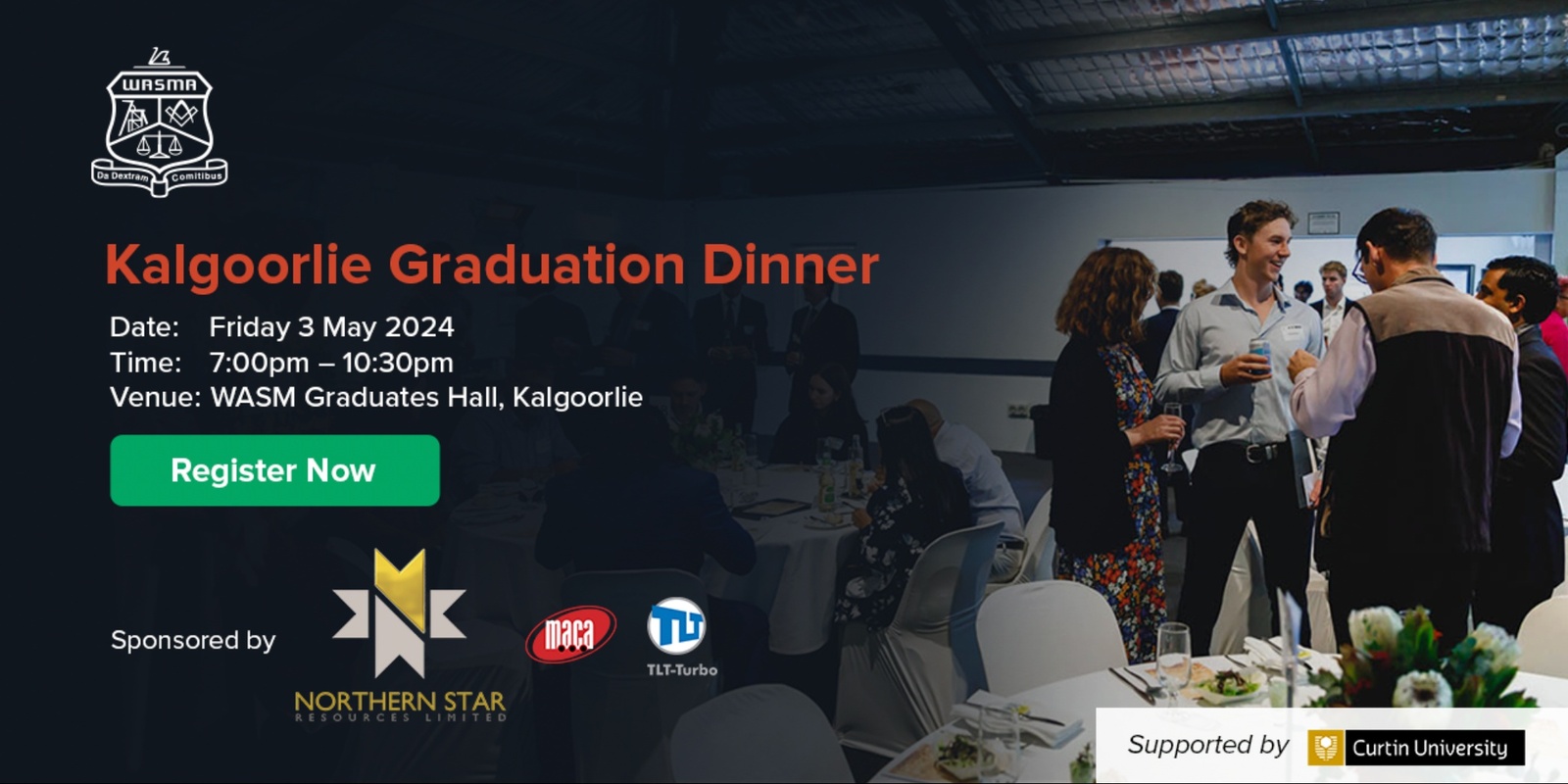 Banner image for WASMA Kalgoorlie Graduation Dinner