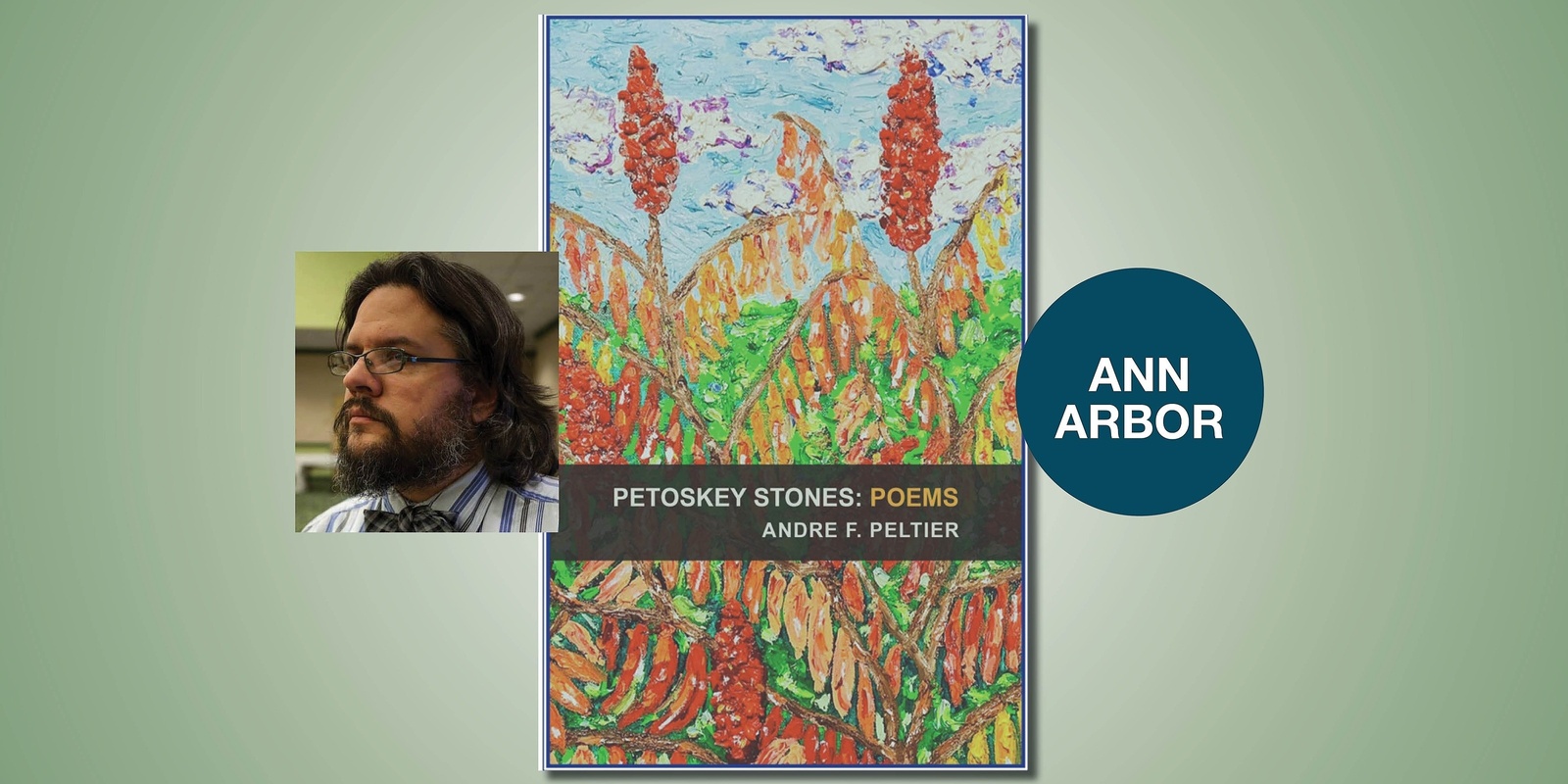 Banner image for Petoskey Stones: Poems with Andre F. Peltier