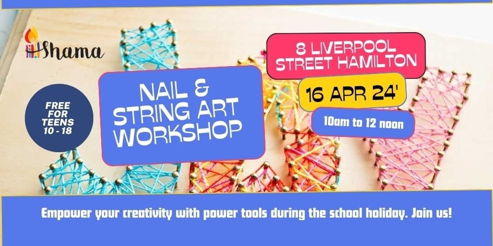 Banner image for Nail and String Art Workshop