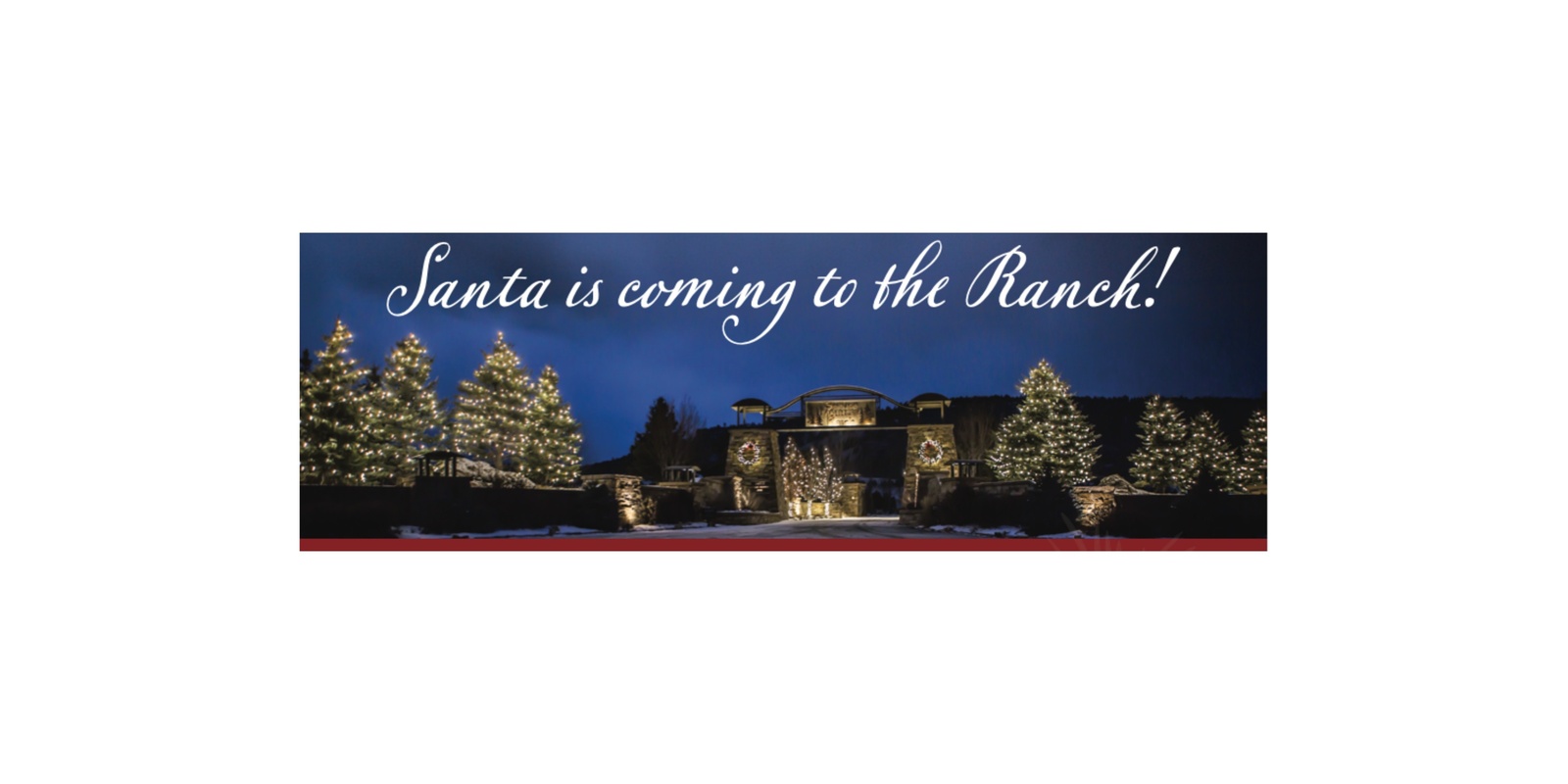 Banner image for Santa Weekend at Spruce Mountain Ranch