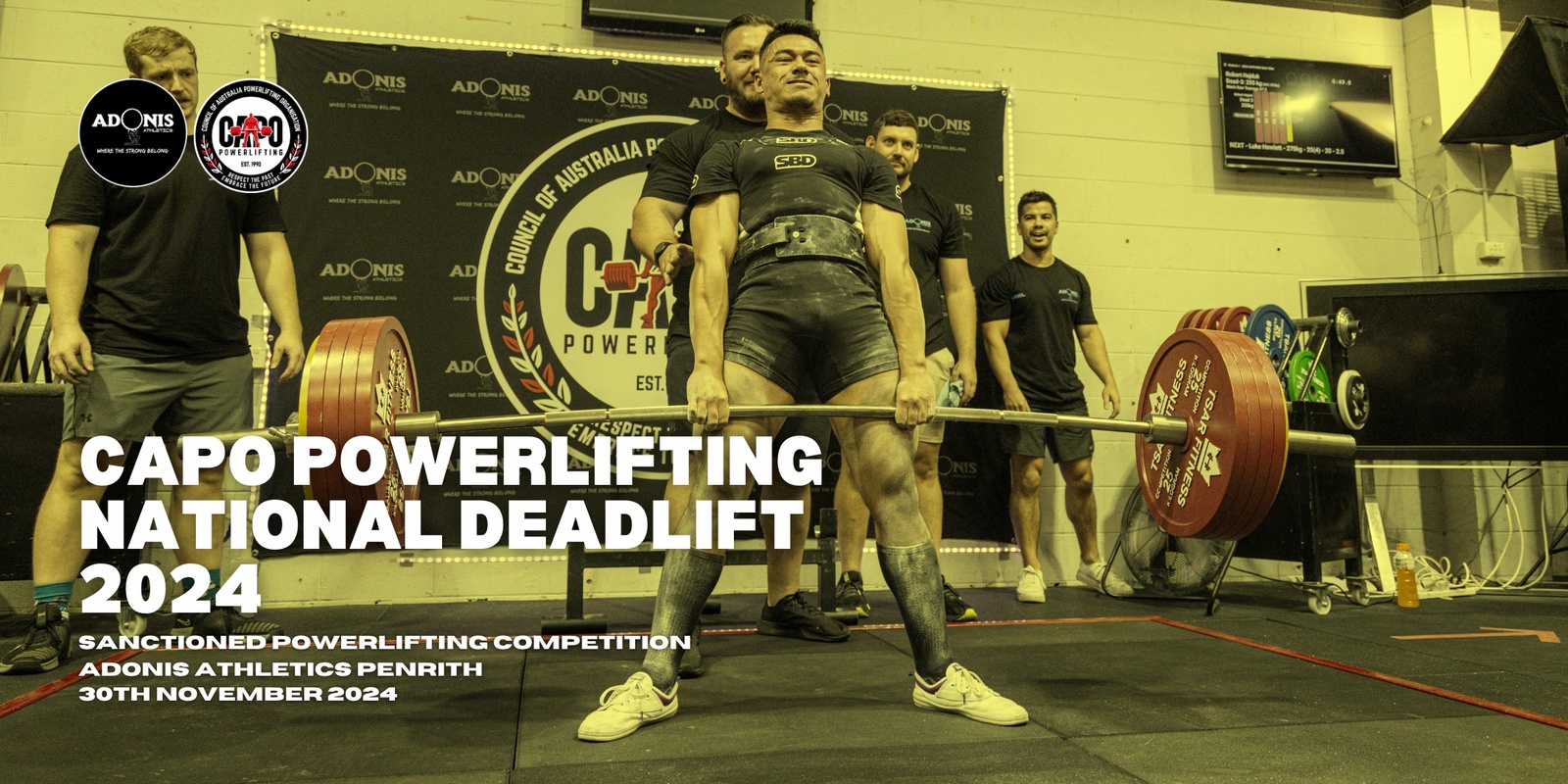 Banner image for CAPO Powerlifting National Deadlift Championship