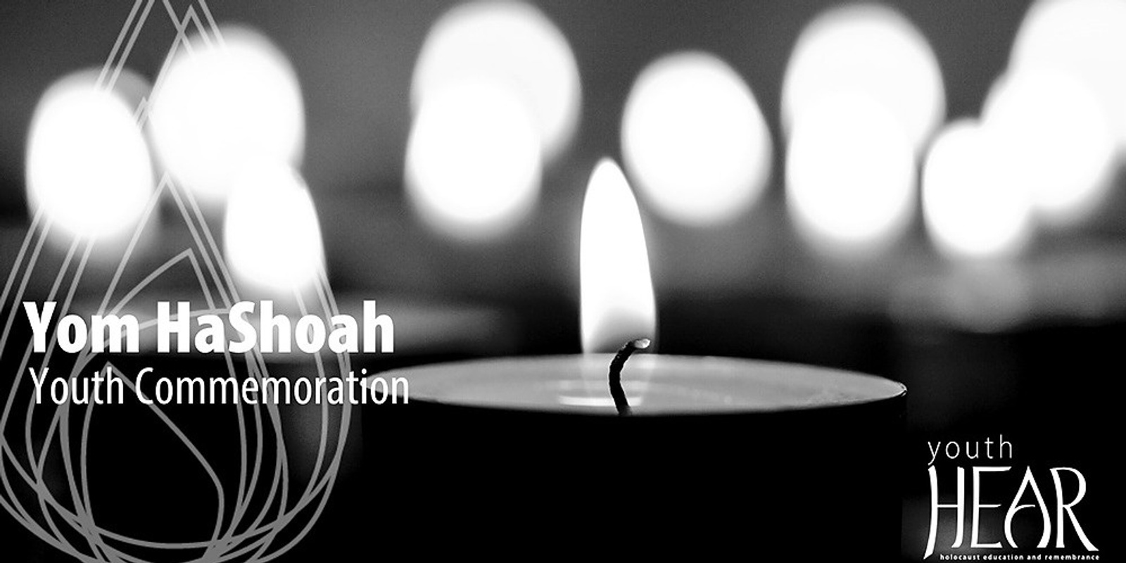 Banner image for Youth HEAR Yom Hashoah Commemoration 2021