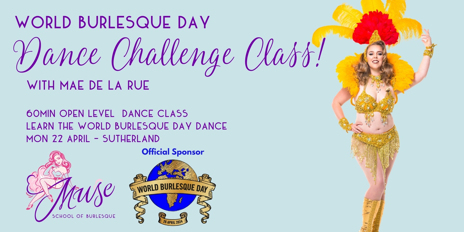 Banner image for Sutherland - World Burlesque Day Dance Challenge Class