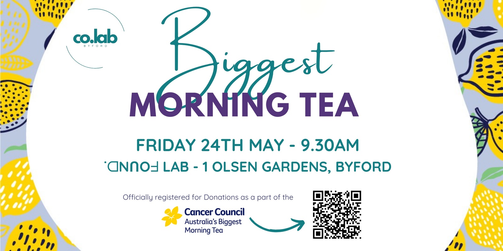 Banner image for Byford Co.Lab Biggest Morning Tea
