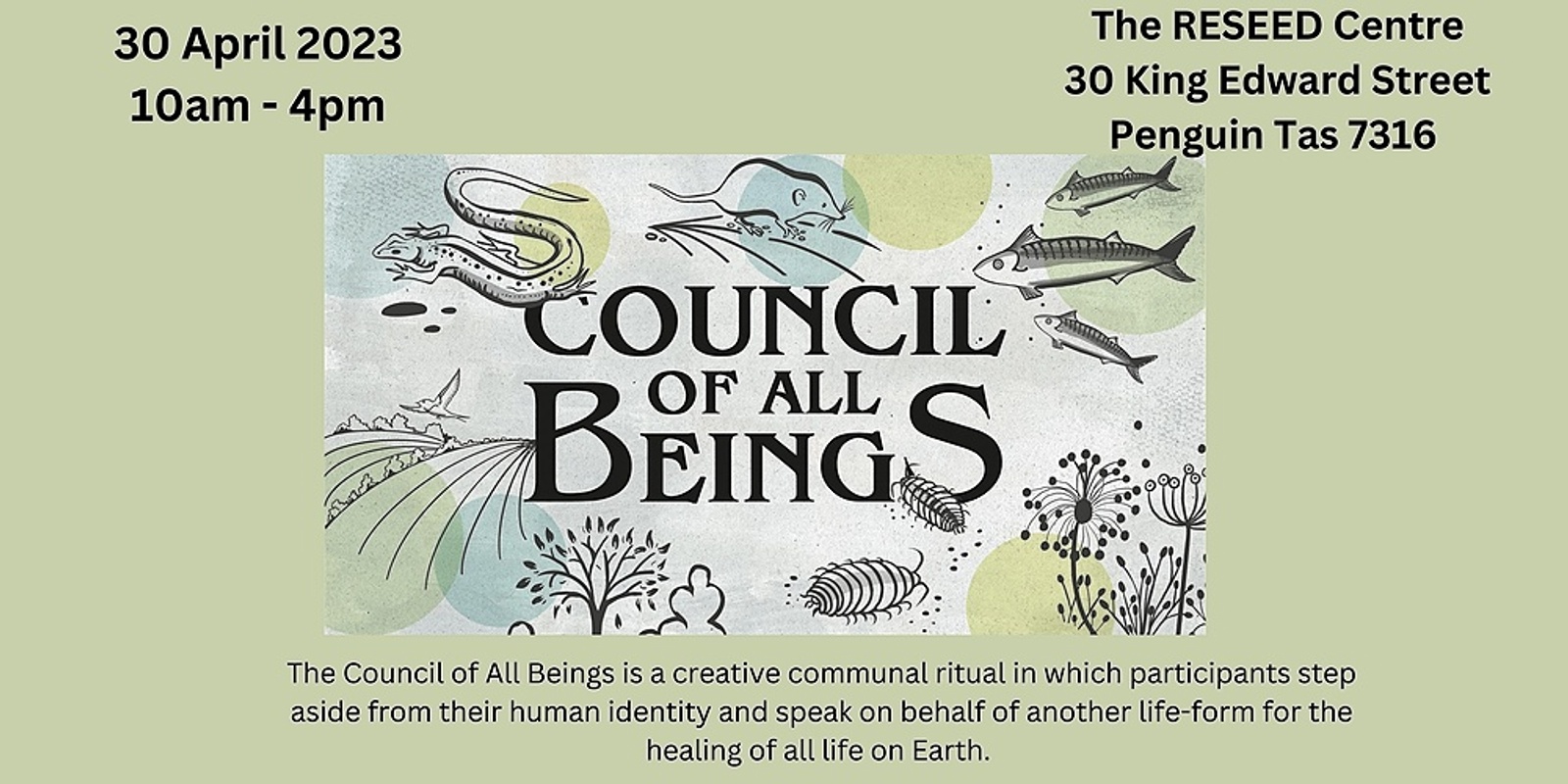 Banner image for Council of All Beings