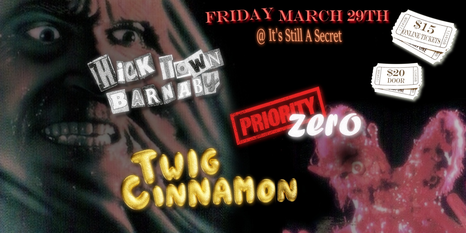 Banner image for TWIG CINNAMON LIVE + Special Guests 