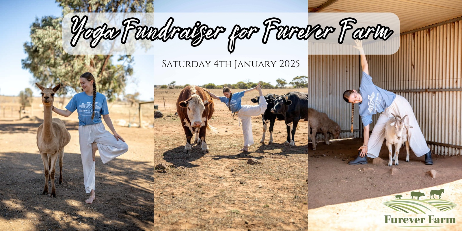 Banner image for Yoga Fundraiser for Furever Farm