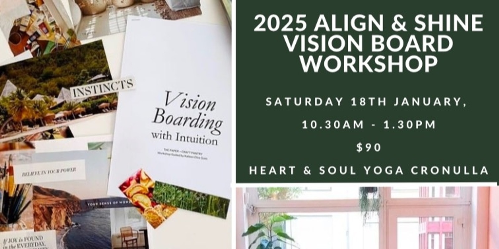 Banner image for Align & Shine - Vision board workshop 