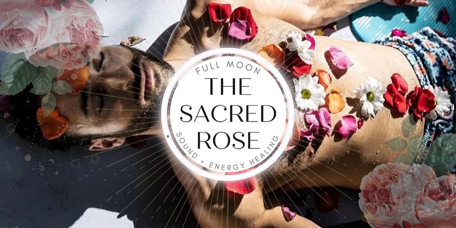 Banner image for Sacred Rose Ceremony: A Full Moon Energy + Sound Healing Experience with Annie Chang (Orange)