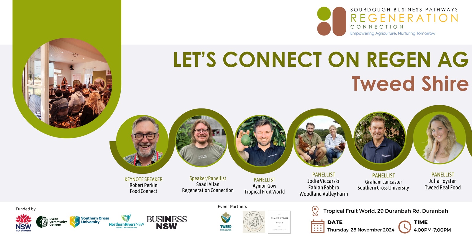 Banner image for Sourdough Regeneration Connection Event | Tweed Shire