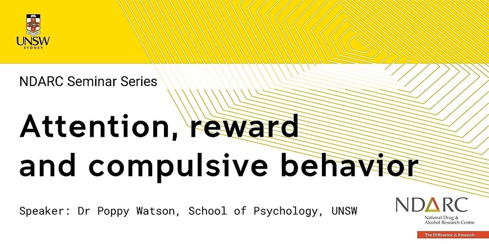 Banner image for Attention, reward and compulsive behaviour