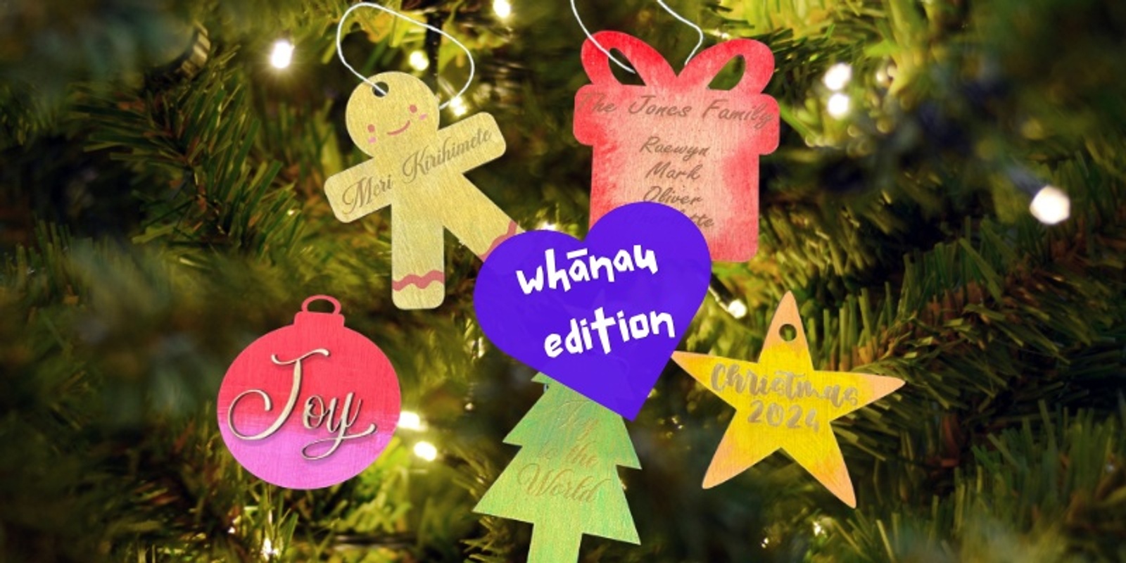 Banner image for Matatiki Hornby Centre - Christmas Ornament Workshop -Whānau Edition! - T4x