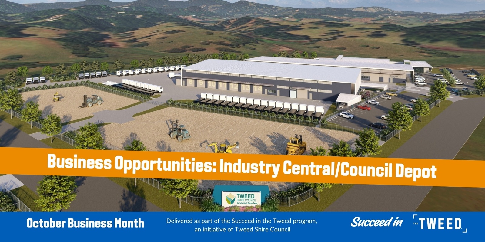 Banner image for Succeed in the Tweed Session: Industry Central / Council Depot - Exploring Business Opportunities from planned developments in the Tweed. 