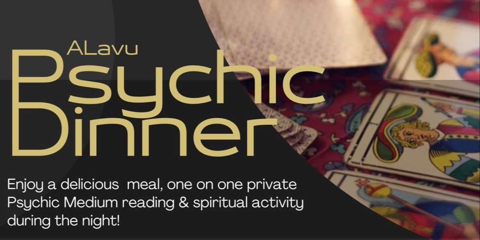 Banner image for Psychic dinner @Two feet first 21st Nov