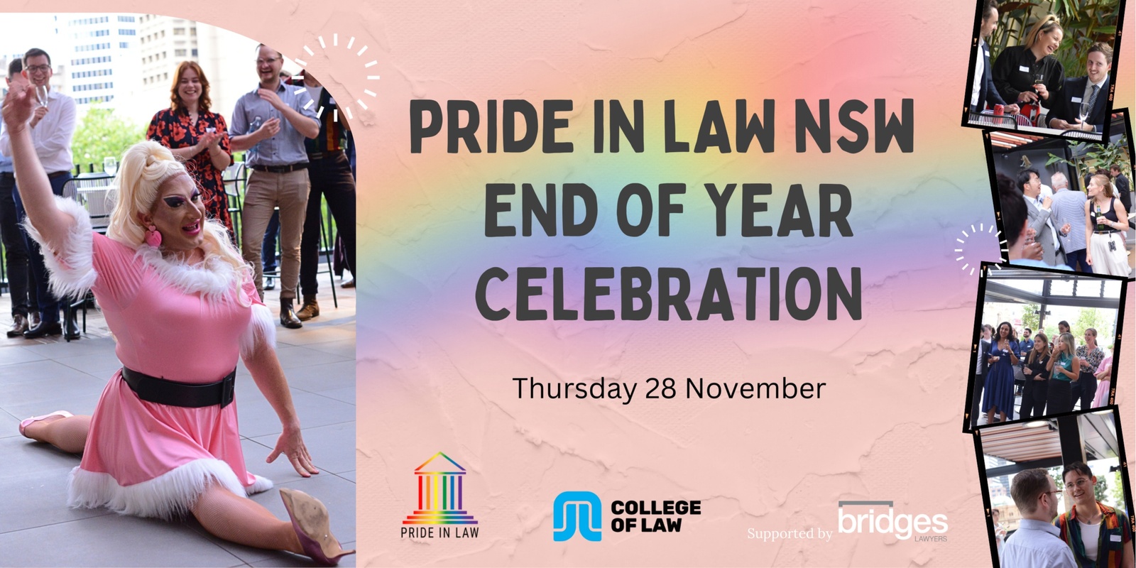 Banner image for Pride in Law NSW End of Year Celebration 2024