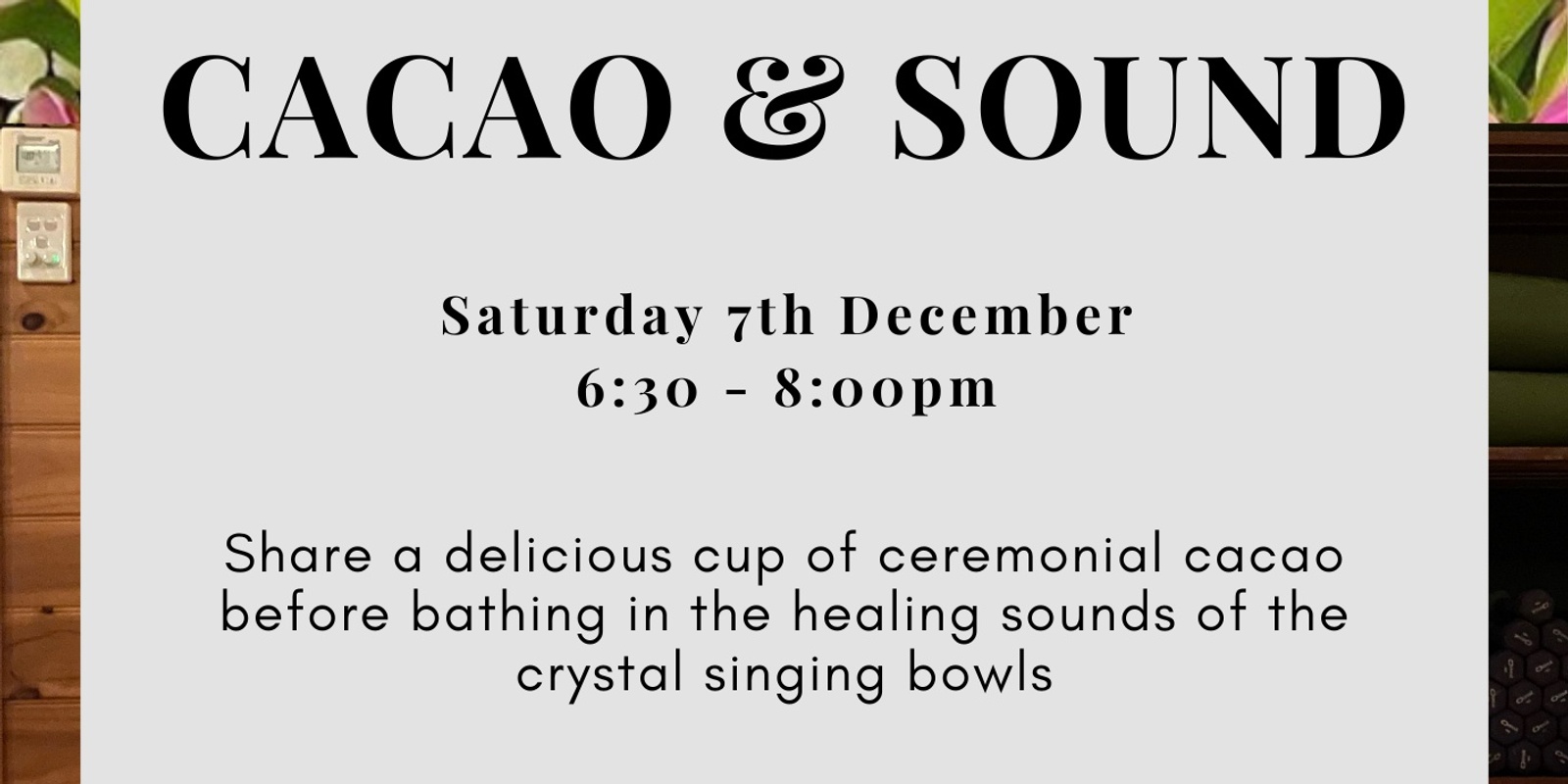 Banner image for Cacao & Sound