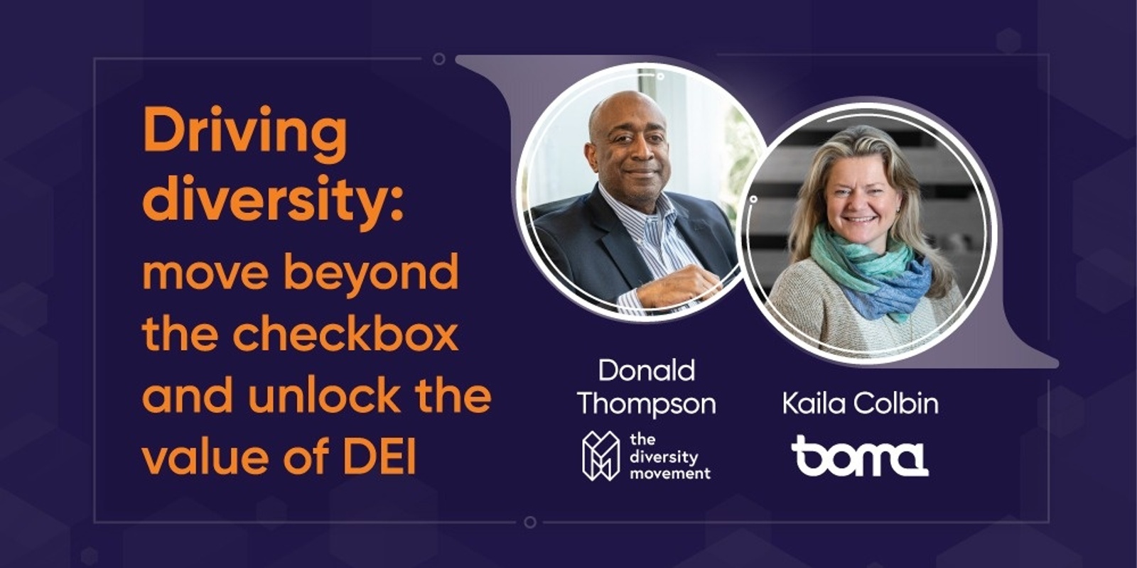 Banner image for Driving diversity: move beyond the checkbox and unlock the value of DEI