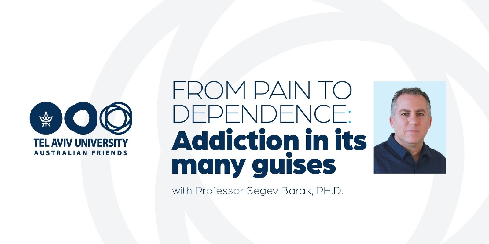 Banner image for From Pain to Dependence: Addiction in its many guises