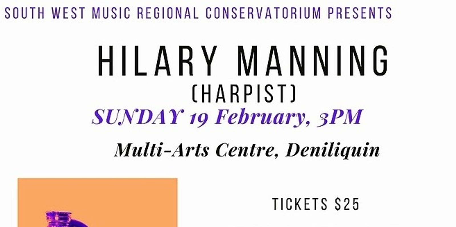 Banner image for Hilary Manning - Harpist