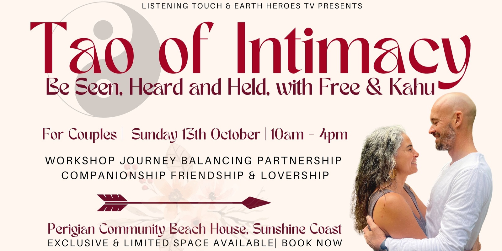 Banner image for TAO of Intimacy | Spring Edition | Free & Kahu 