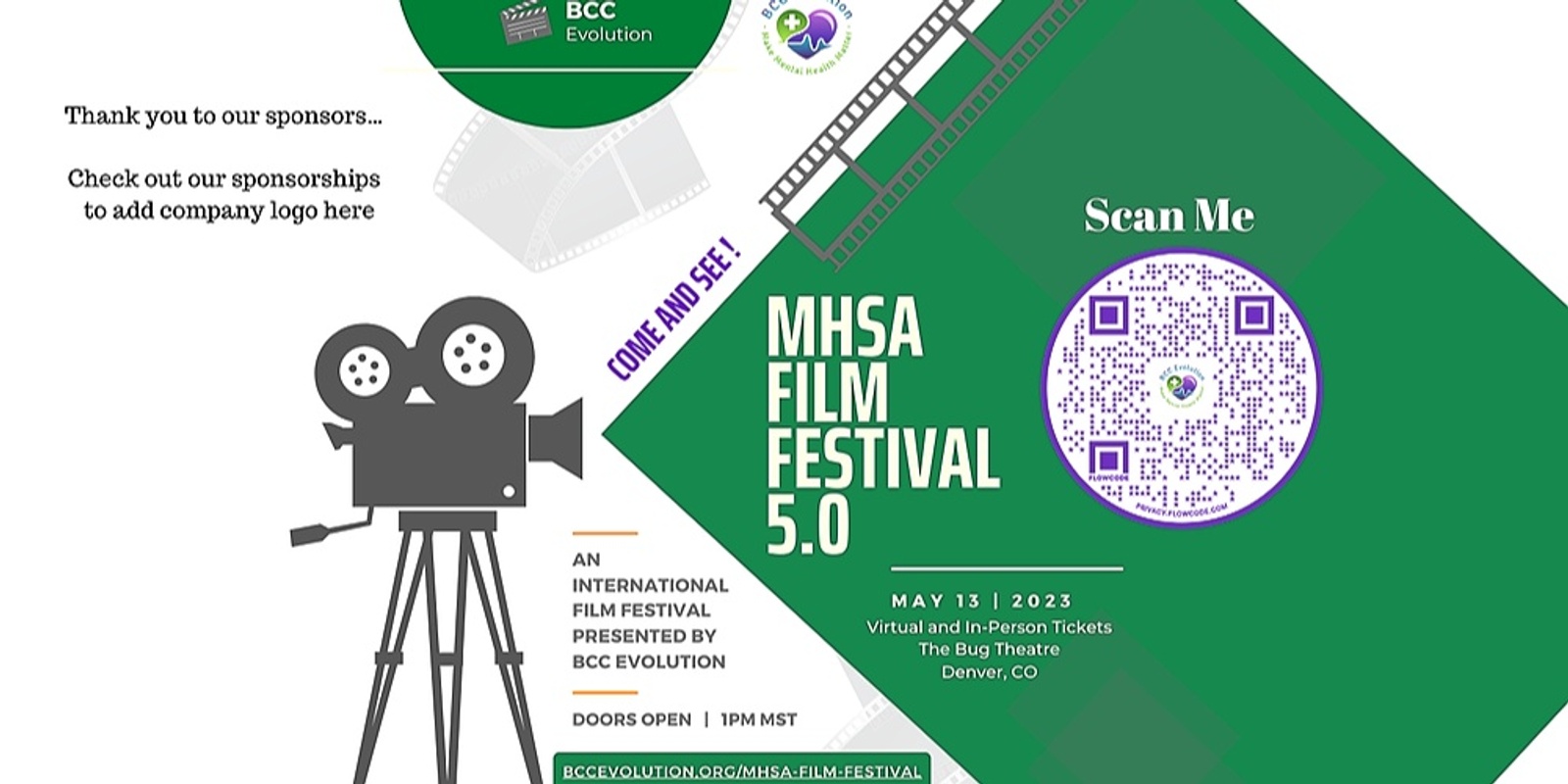 Banner image for You Are Not Alone! MHSA Film Festival