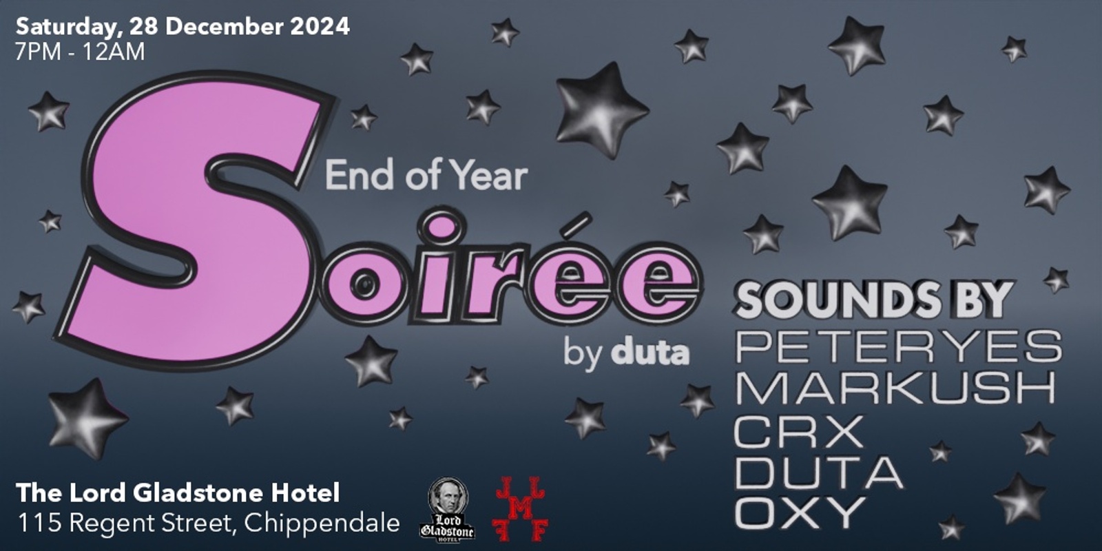 Banner image for End Of Year Soirée by 𝗱𝘂𝘁𝗮