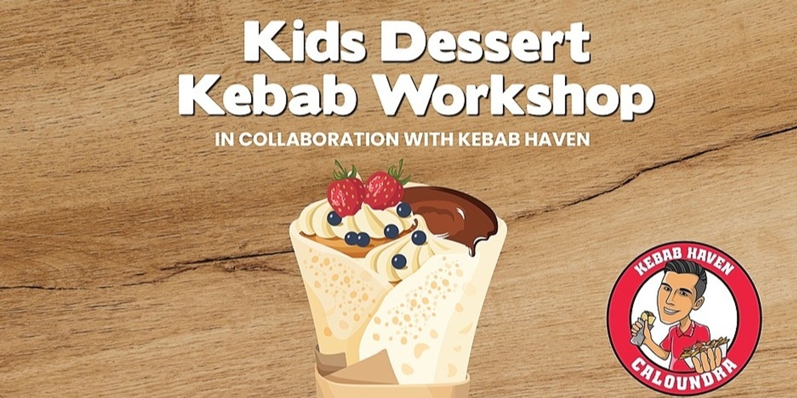 Banner image for Kids Dessert Kebab Workshop with Kebab Haven