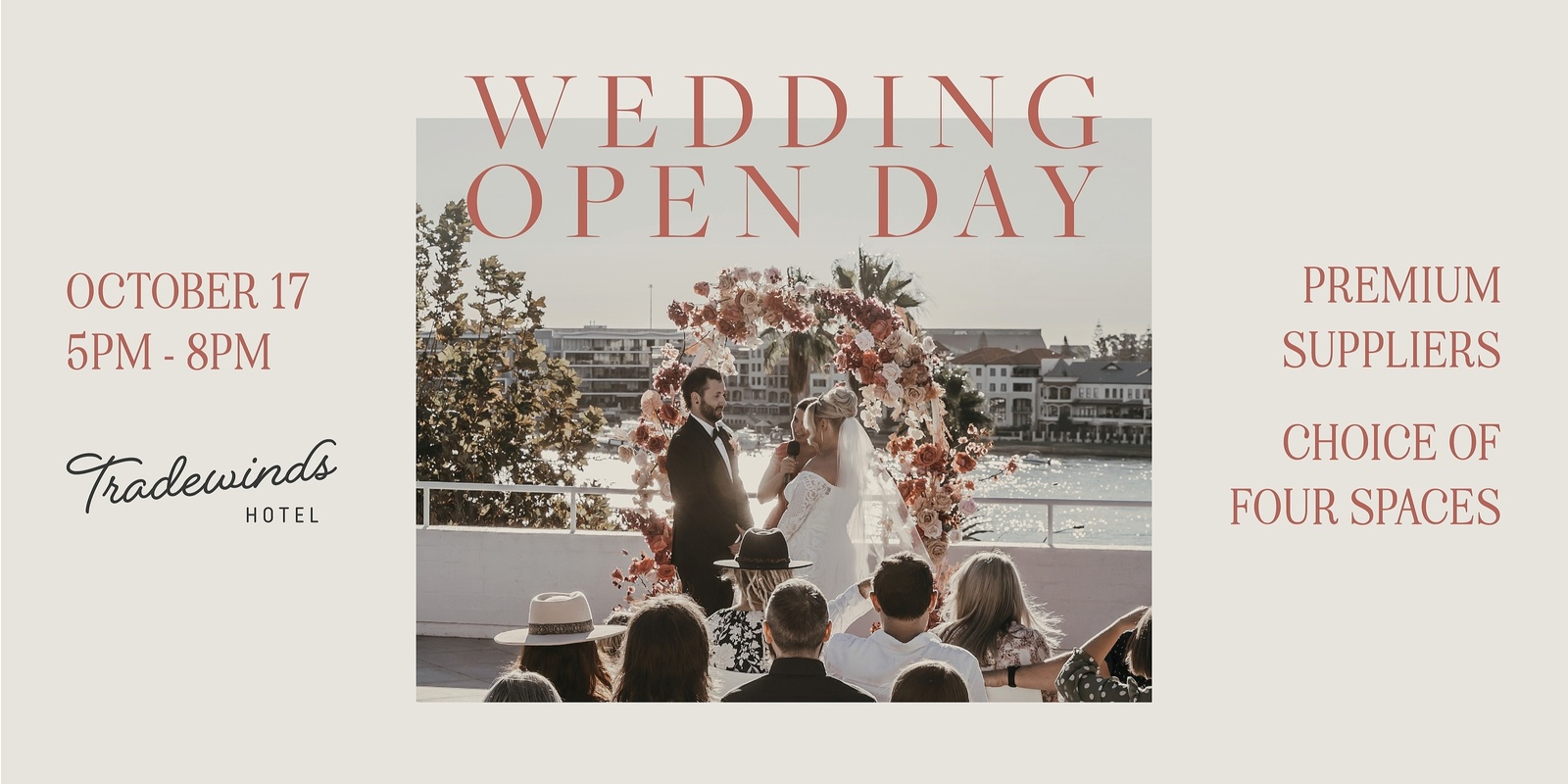 Banner image for Tradewinds Twilight Wedding Open Day