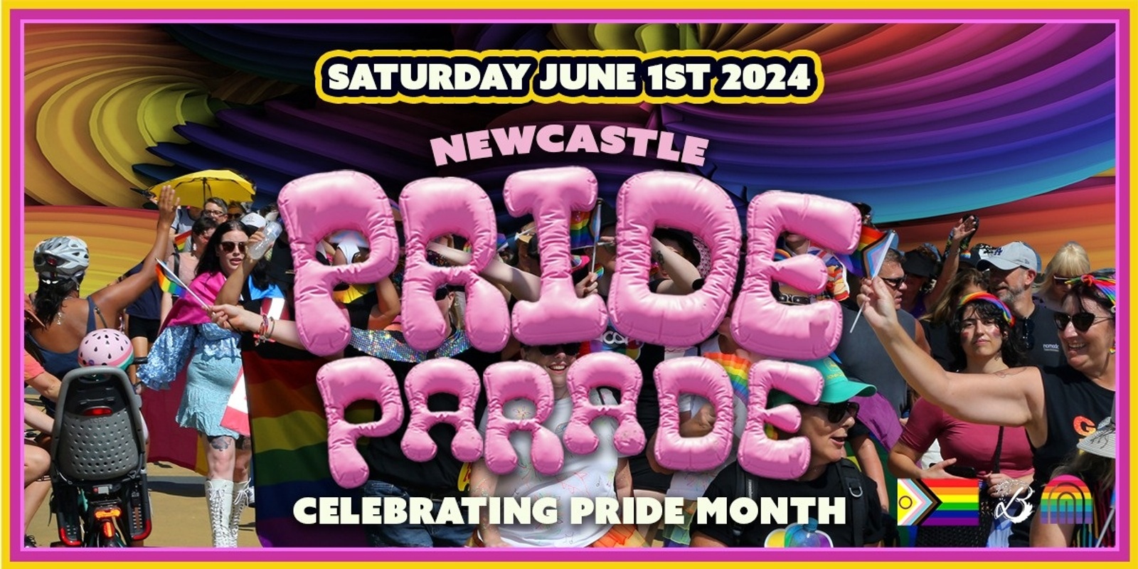 Banner image for NEWCASTLE PRIDE PARADE - CELEBRATING PRIDE MONTH