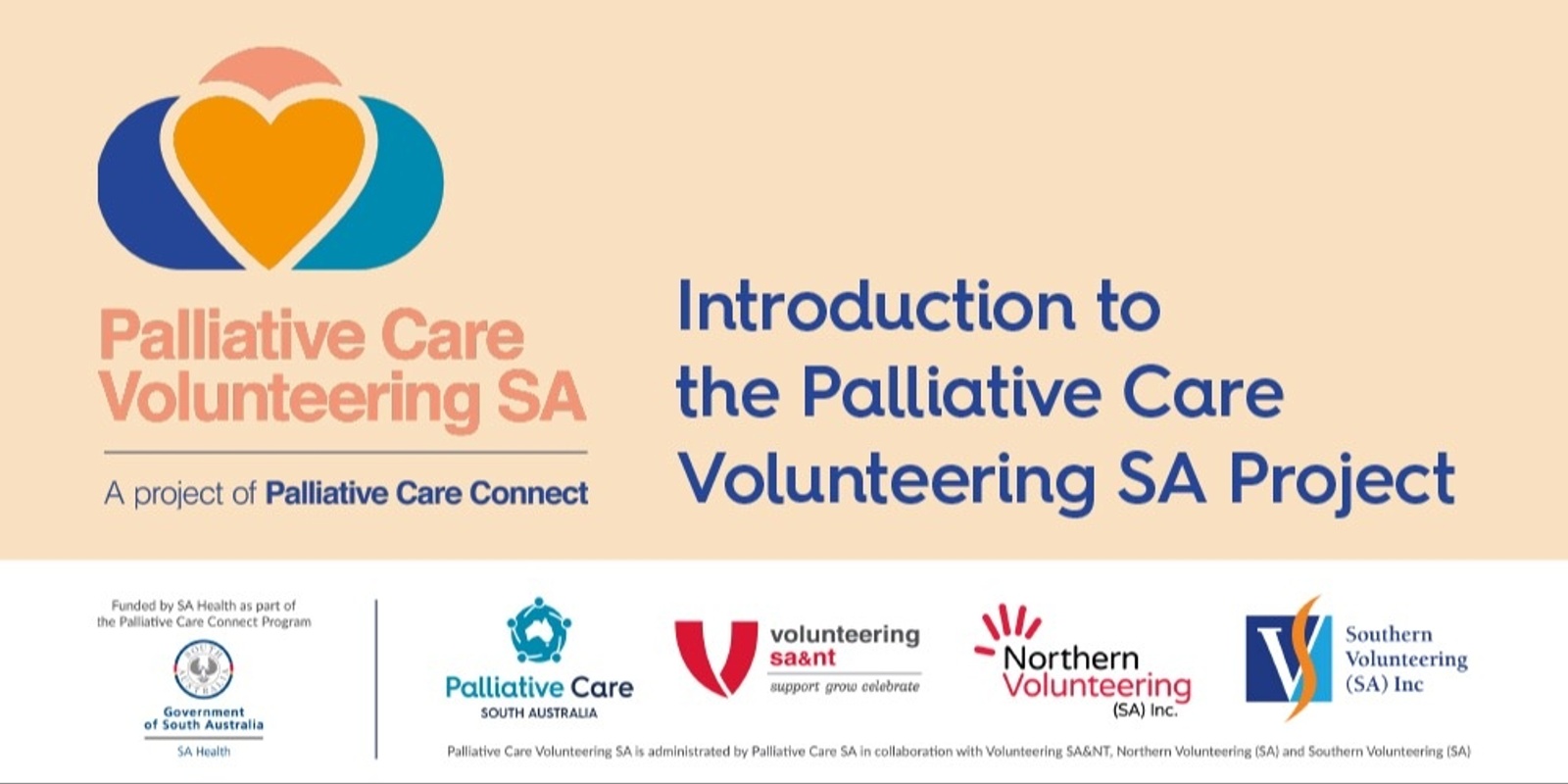 Banner image for Introduction to the Palliative Care Volunteering SA Project online