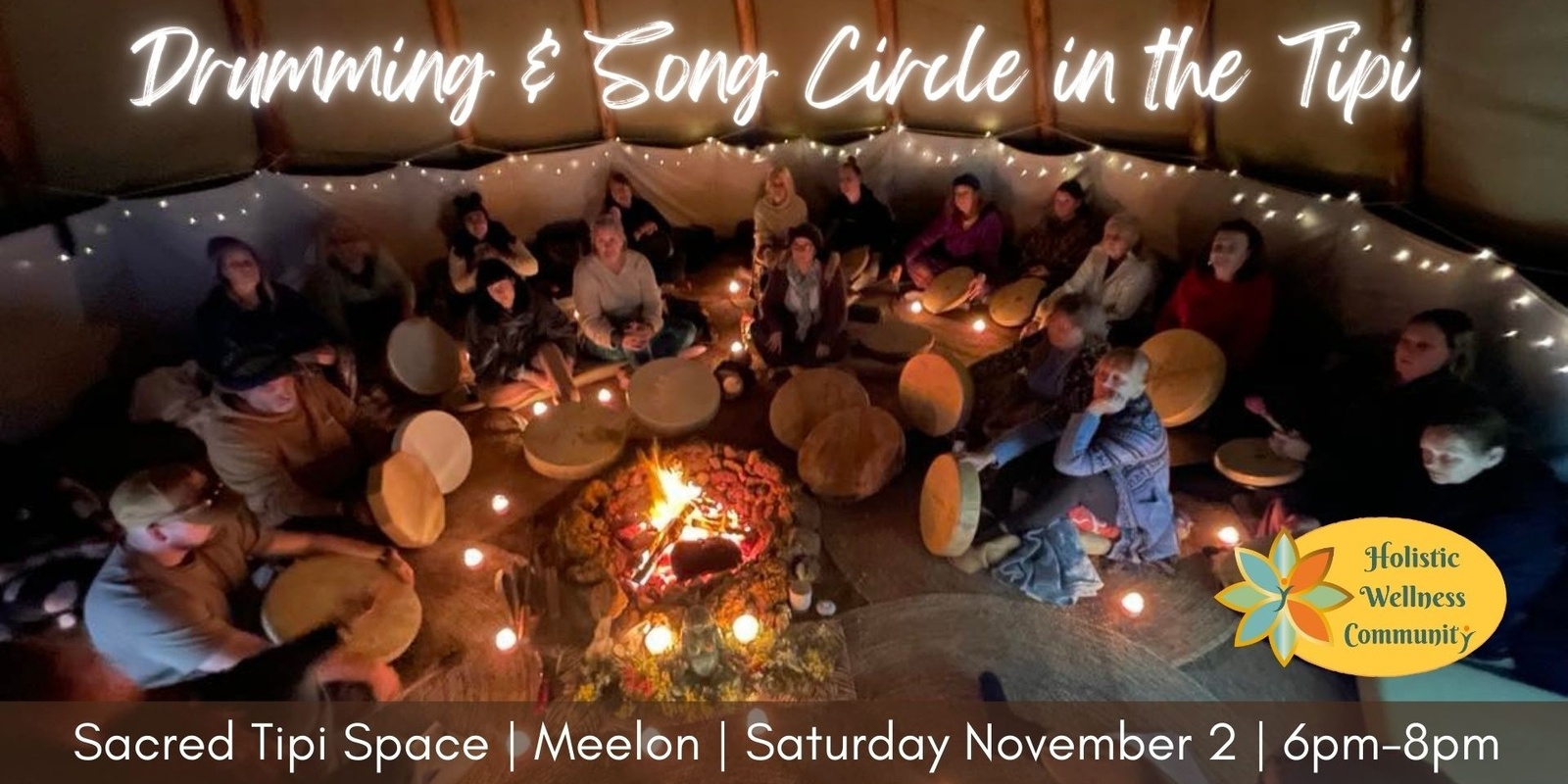 Banner image for Drumming & Song Circle in the Tipi