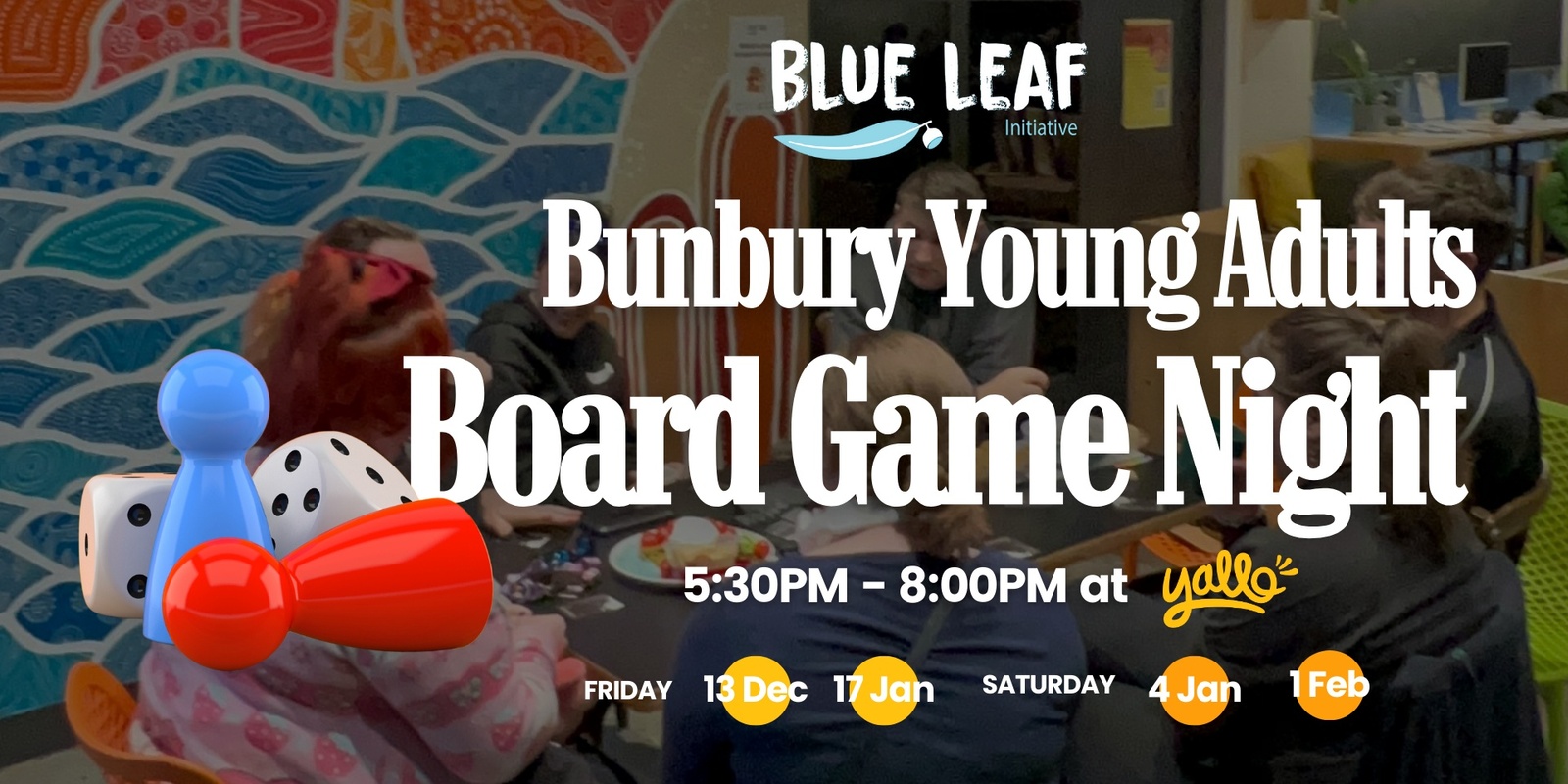 Banner image for Bunbury Young Adults Games Night