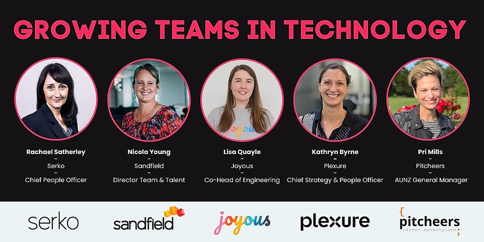 Banner image for Growing Teams in Technology - Get Inspired 