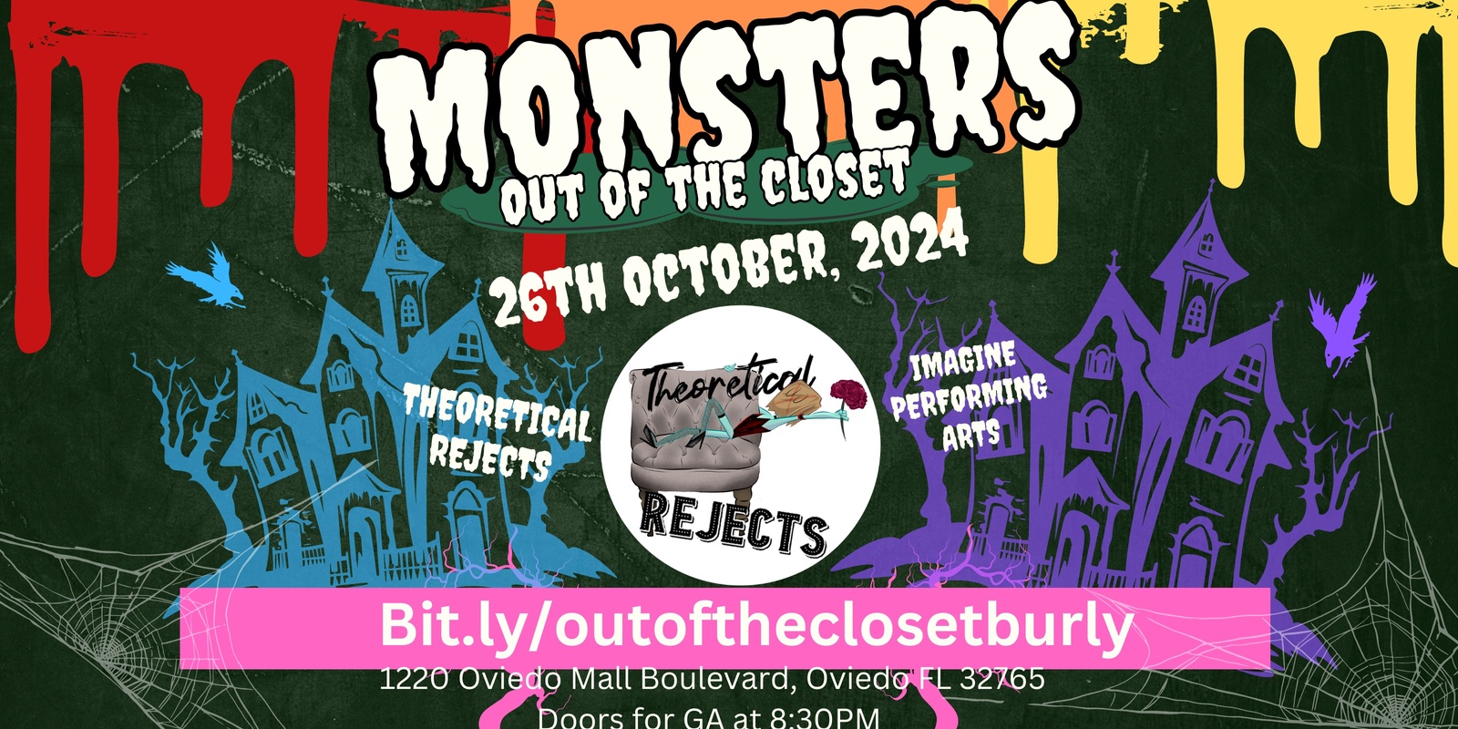 Banner image for Monsters (Out of the Closet): A Queer Halloween Show