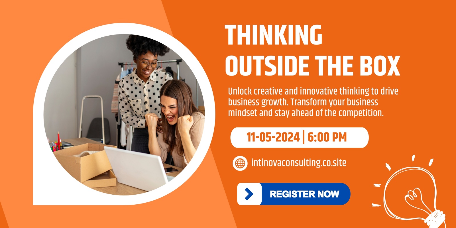 Banner image for Think Outside the Box: Harness Innovation for Your Business