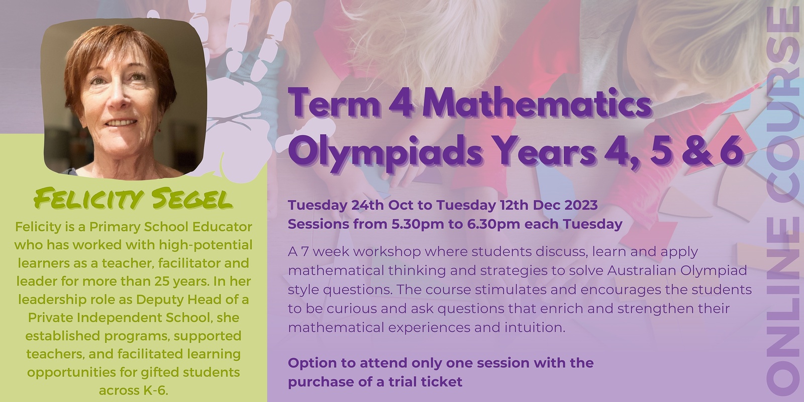 Term 4 Mathematics Olympiads Years 4, 5 & 6 Humanitix