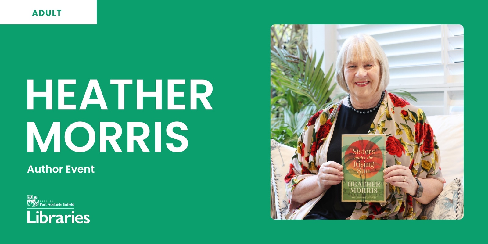 Banner image for Heather Morris - An Evening with the Author