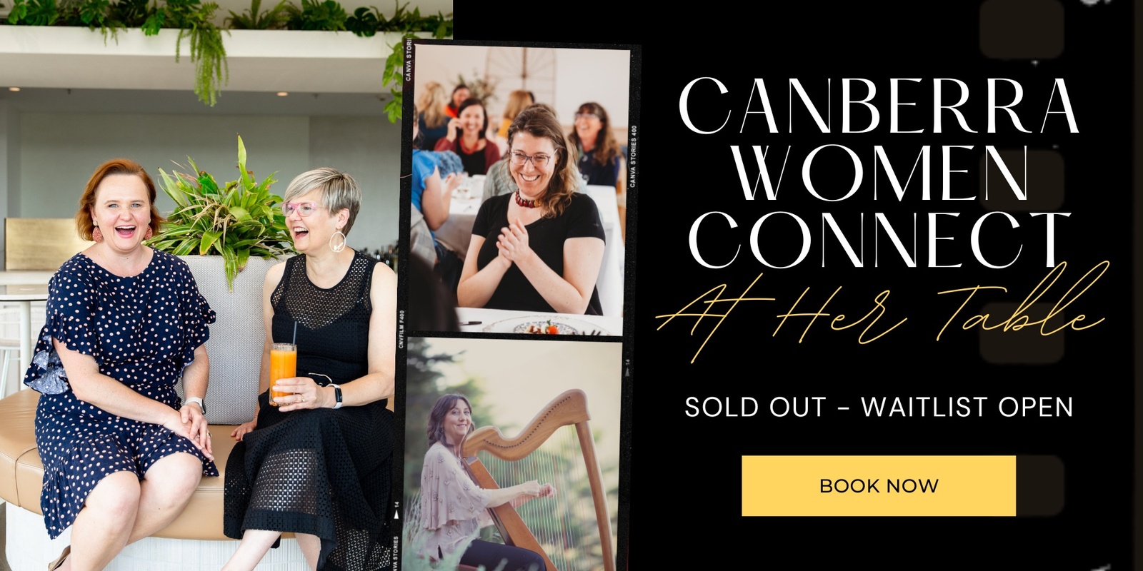 Banner image for Canberra Women Connect : At Her Table