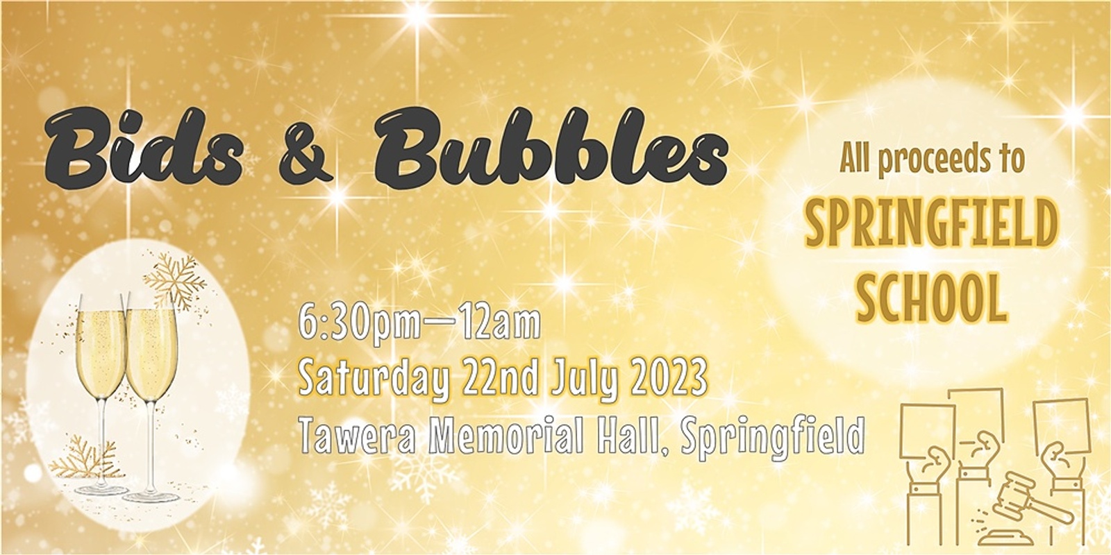 Banner image for Mid Winter Bids and Bubbles