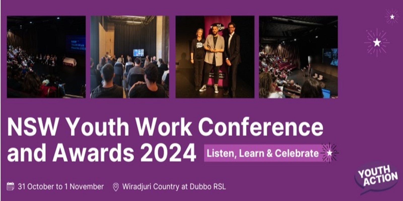 Banner image for 2024 Youth Work Conference and Awards