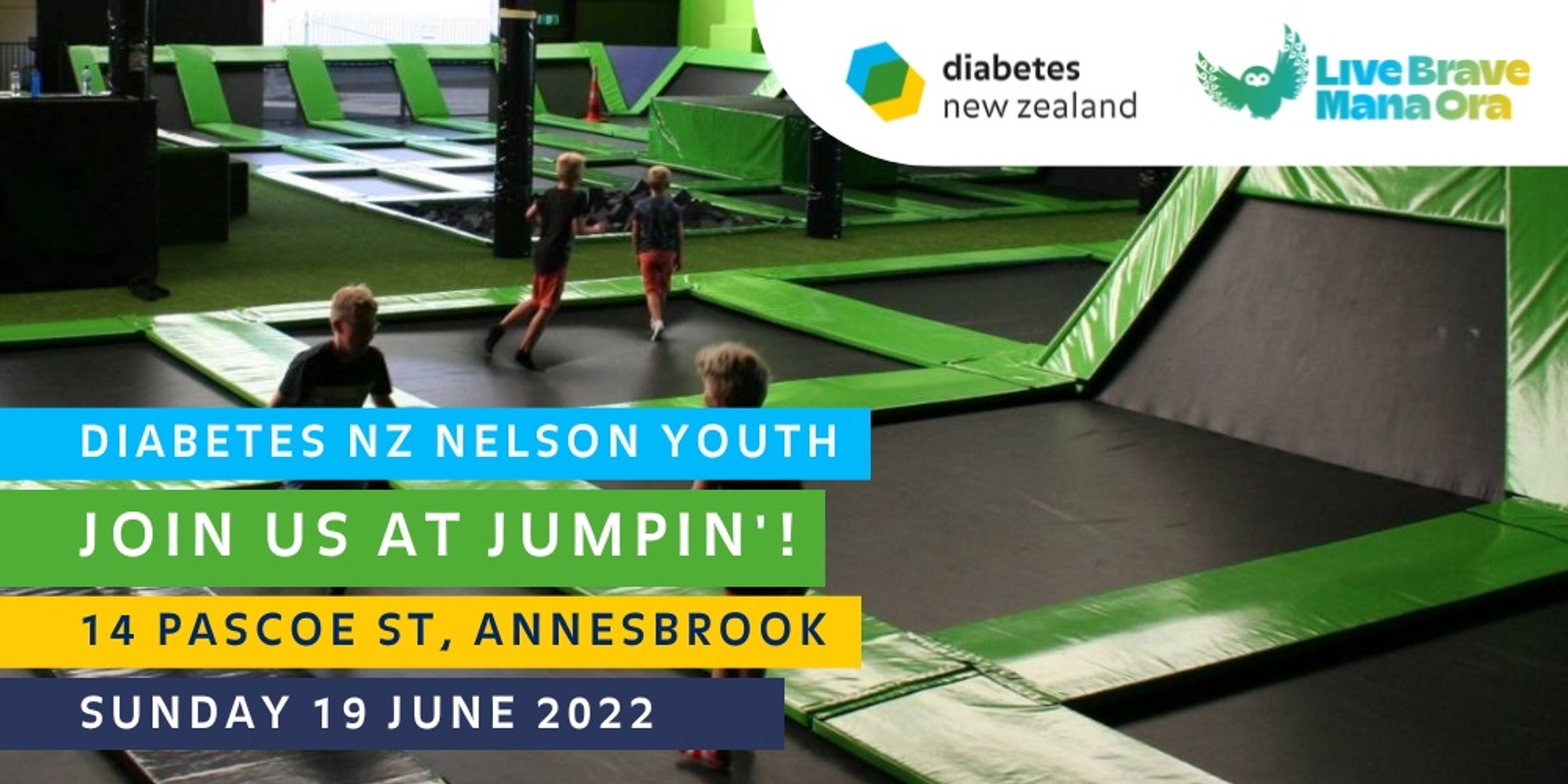 Banner image for Jumpin' with Diabetes NZ Nelson Youth