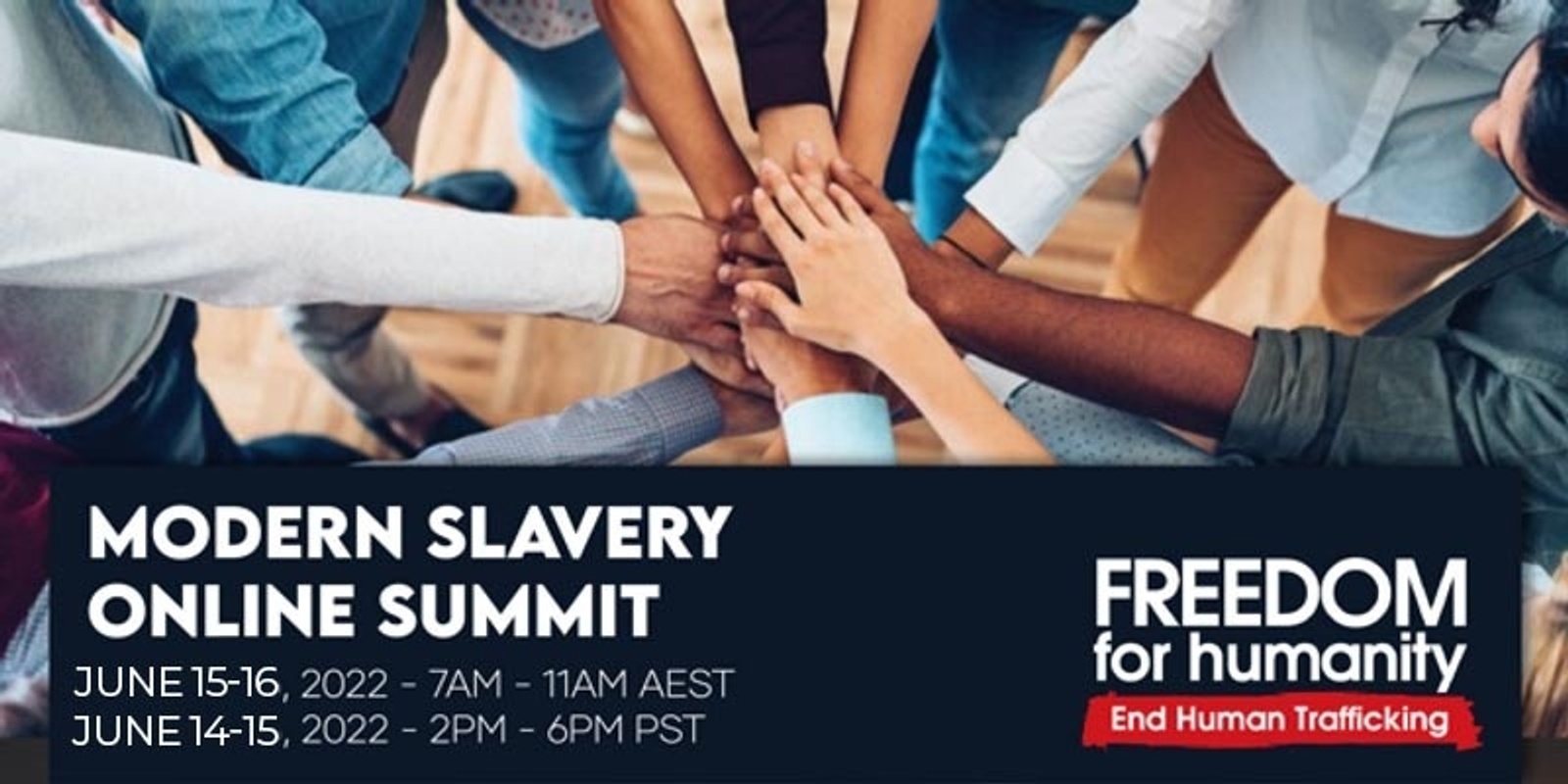 Banner image for Freedom for Humanity Online Summit (Recording)