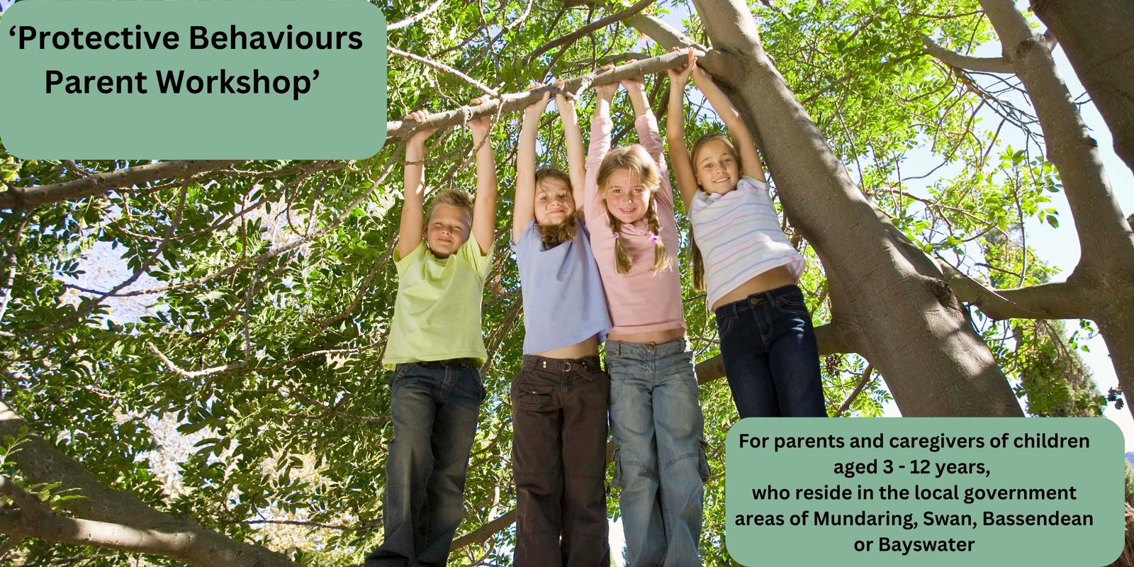 Banner image for PROTECTIVE BEHAVIOURS PARENT WORKSHOP - ONLINE PLATFORM